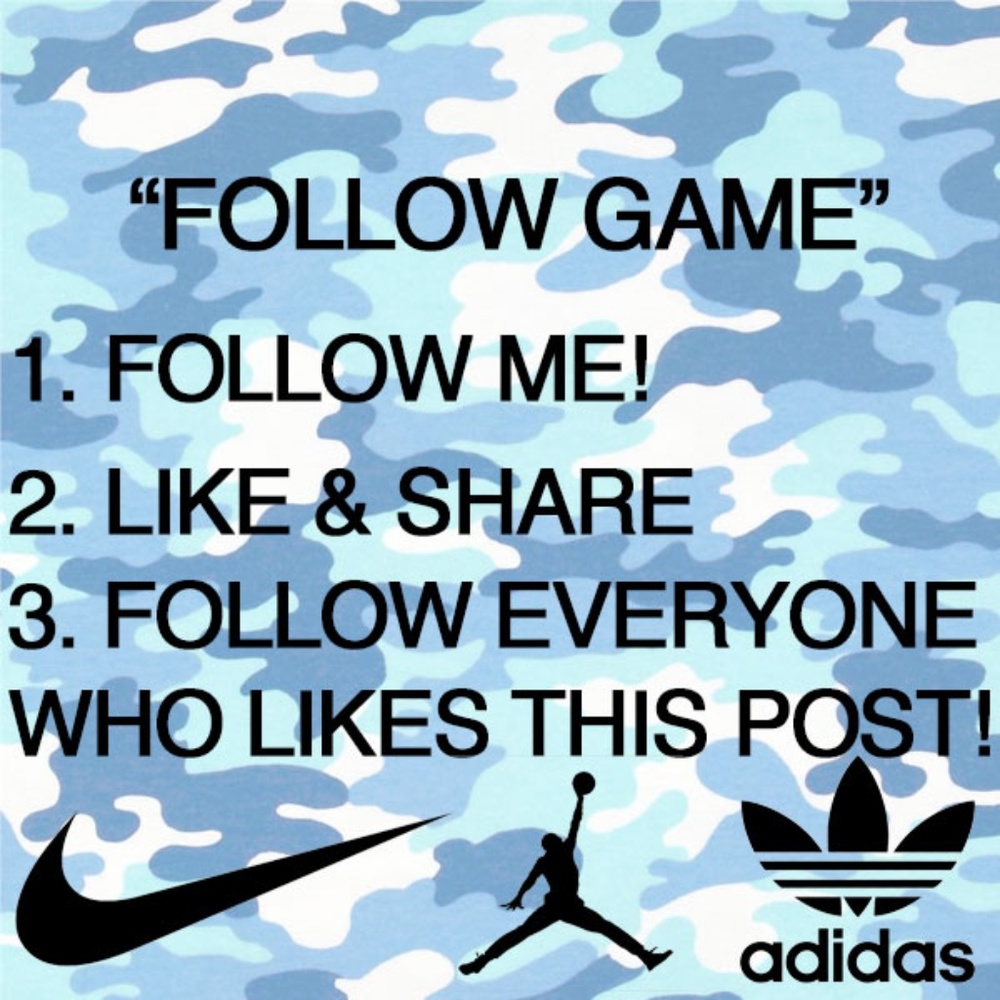 FOLLOW GAME - MY FIRST ONE